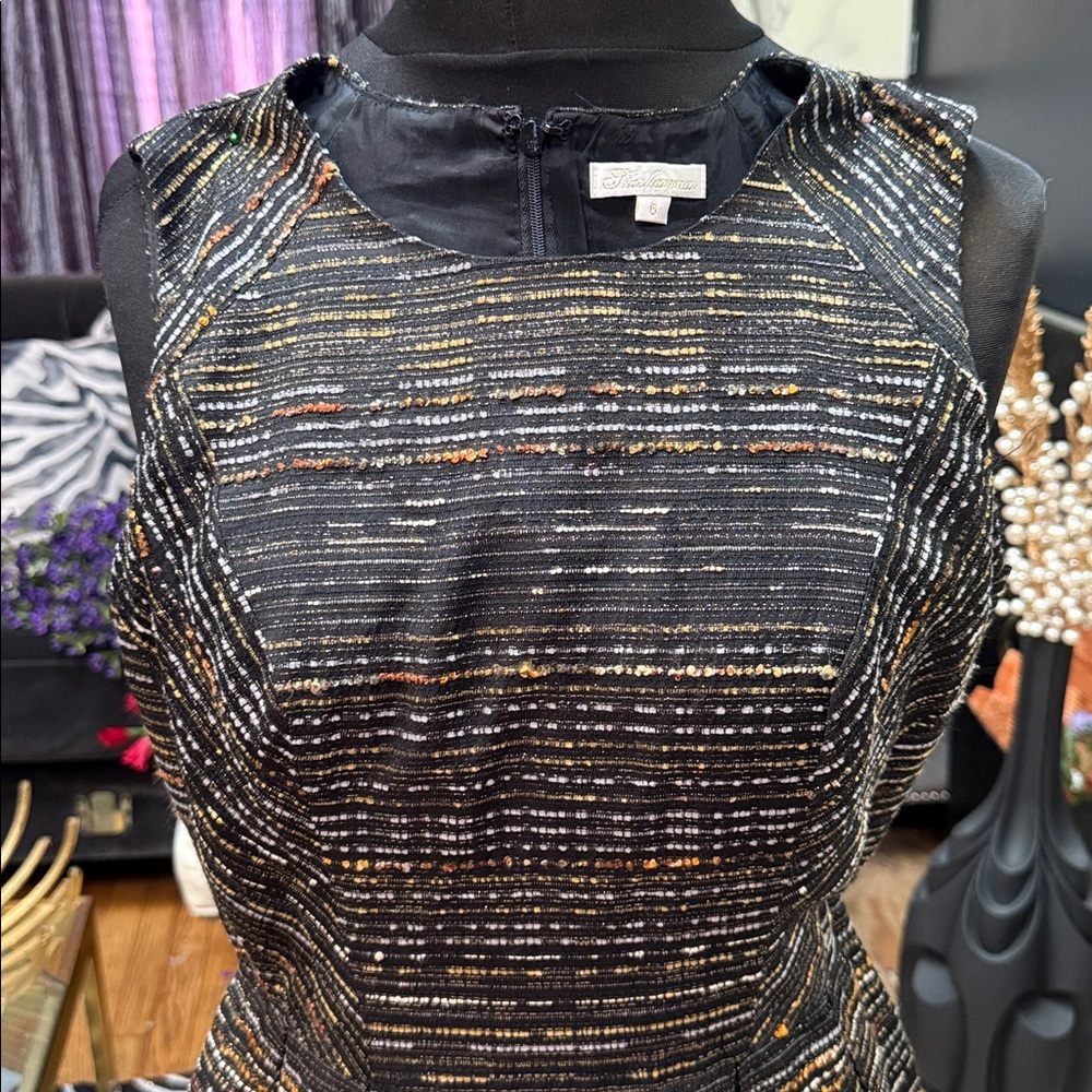 Shoshanna Dress - Bridgette Jacquard - Picture 4 of 6